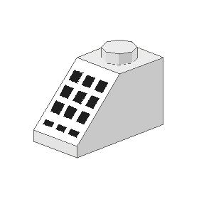 Lejtő 2 x 1 (45°) - mintás/matricás™