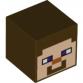 Minifigura fej - Minecraft Steve